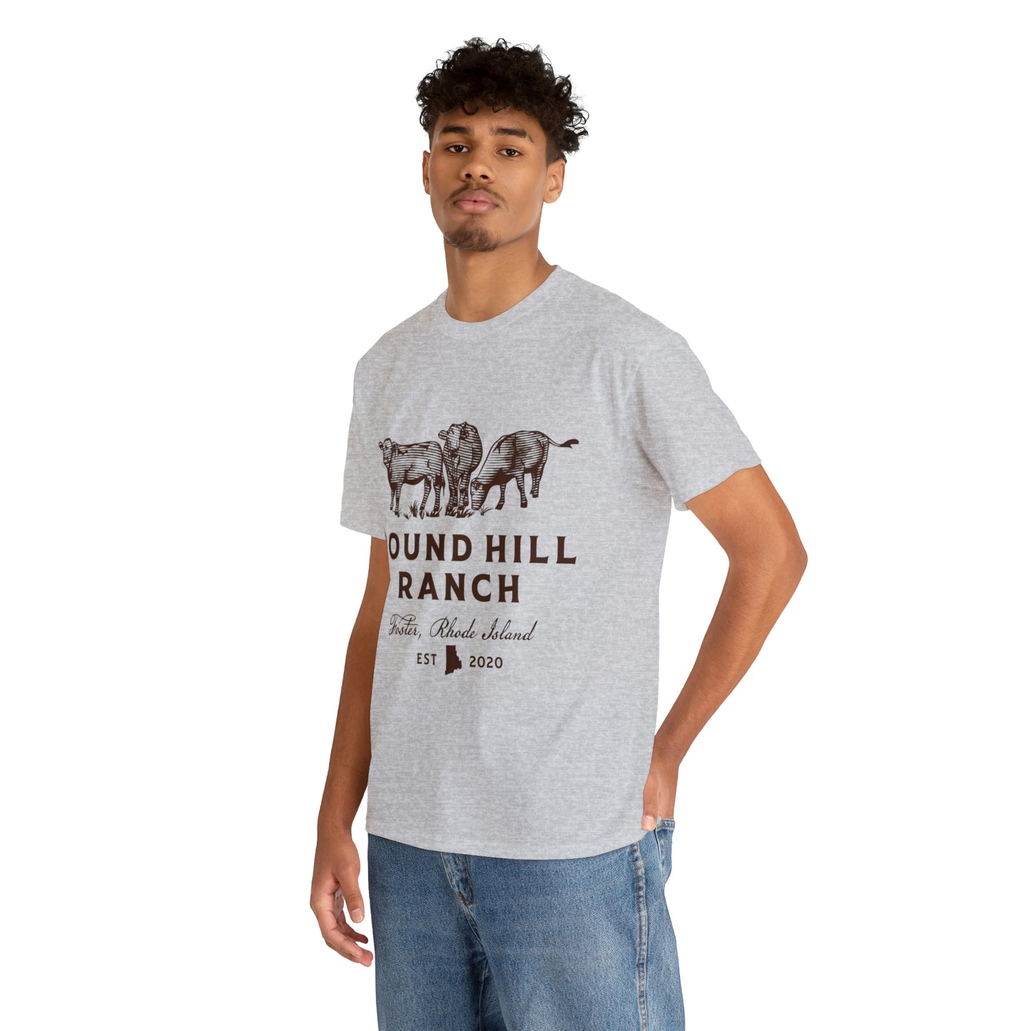 Round Hill Ranch Cattle Tee