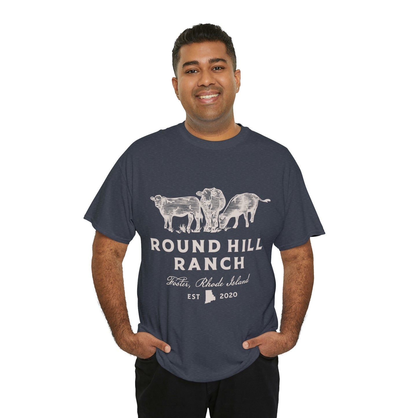 Round Hill Ranch Cattle Tee