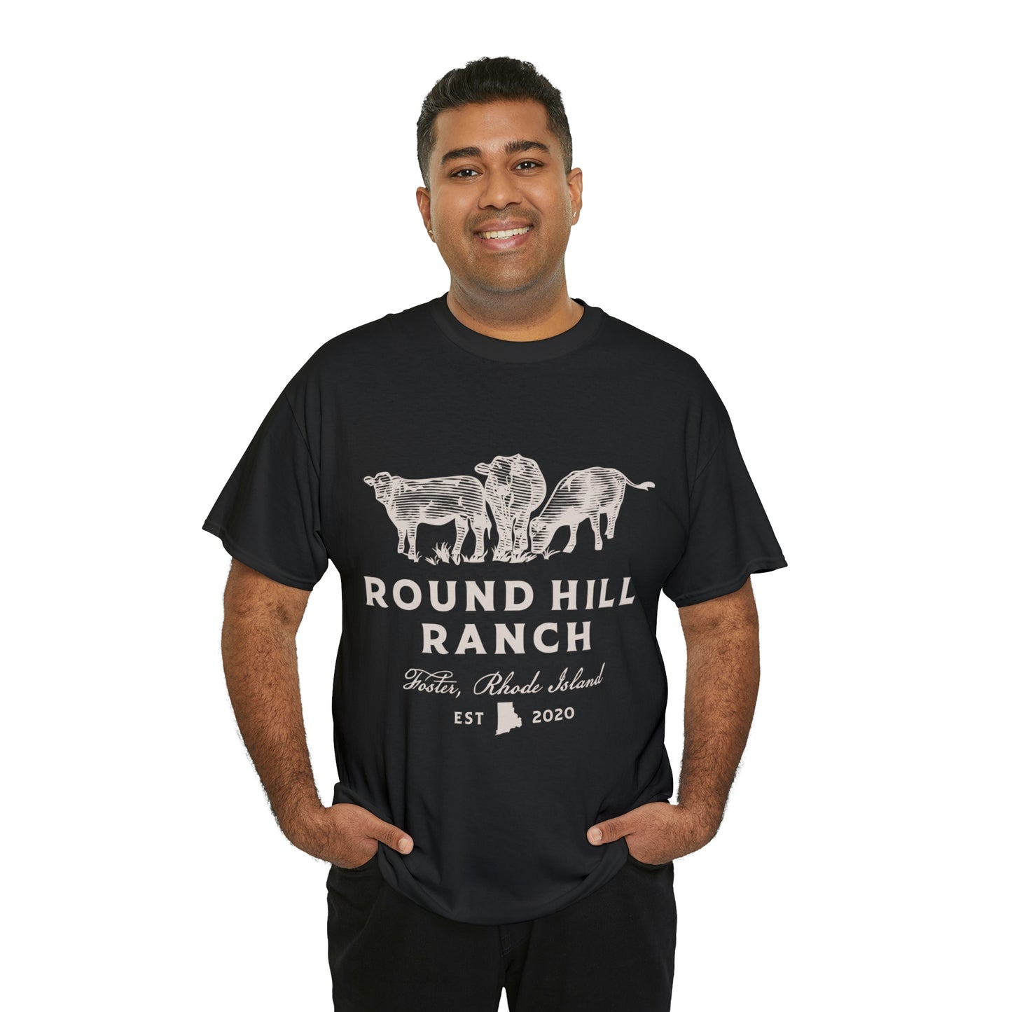 Round Hill Ranch Cattle Tee