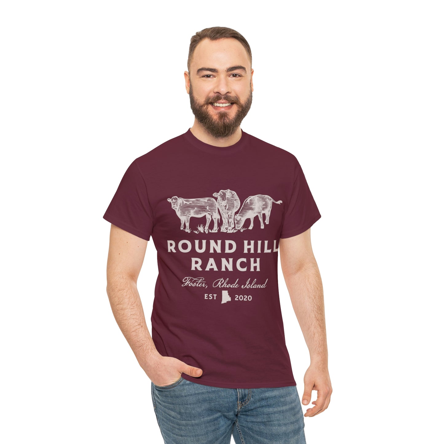 Round Hill Ranch Cattle Tee