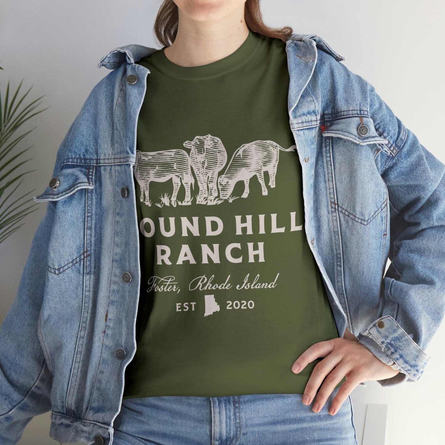 Round Hill Ranch Cattle Tee
