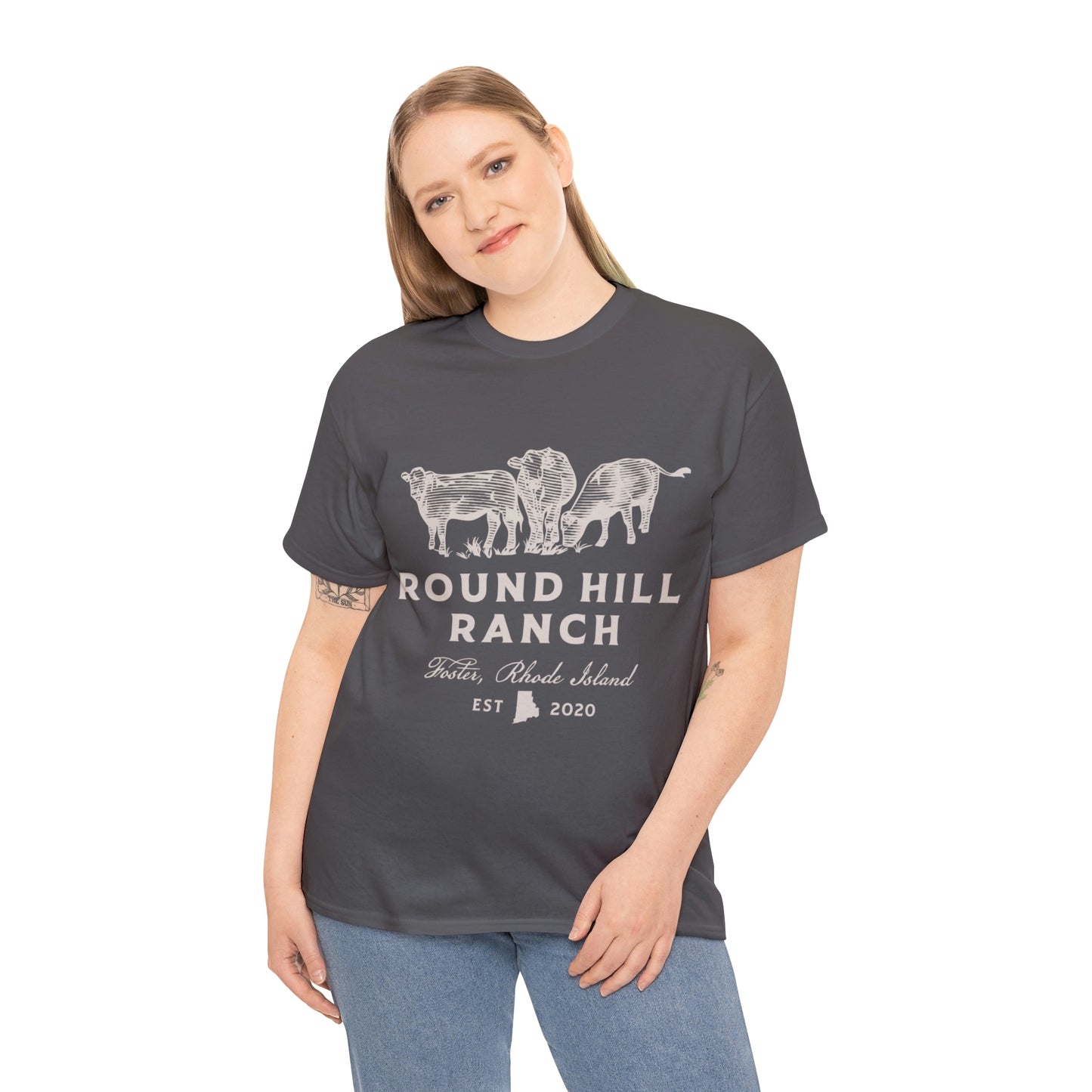 Round Hill Ranch Cattle Tee