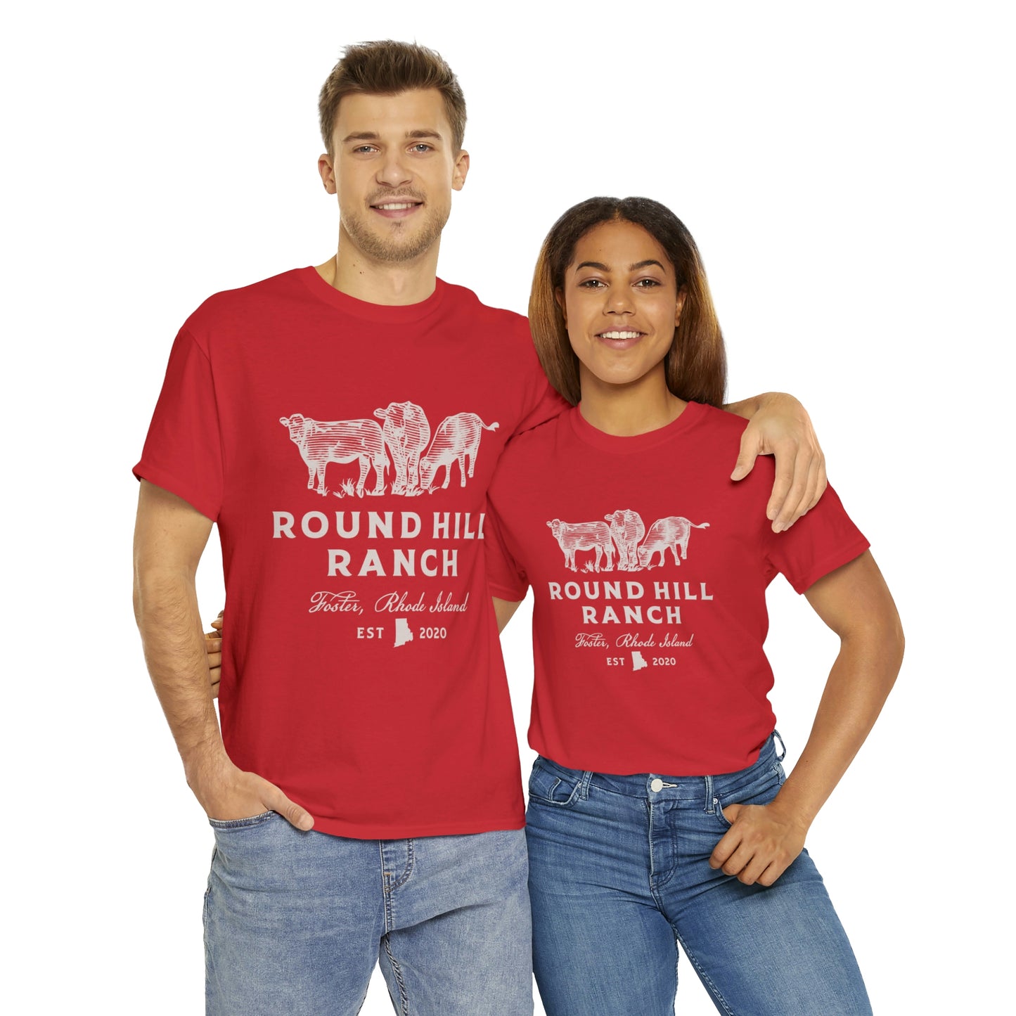 Round Hill Ranch Cattle Tee