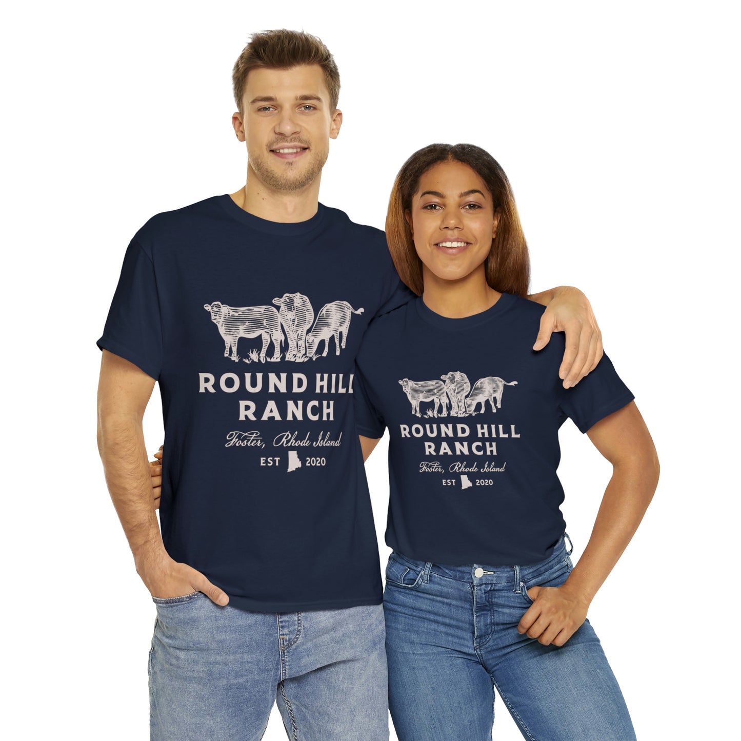 Round Hill Ranch Cattle Tee
