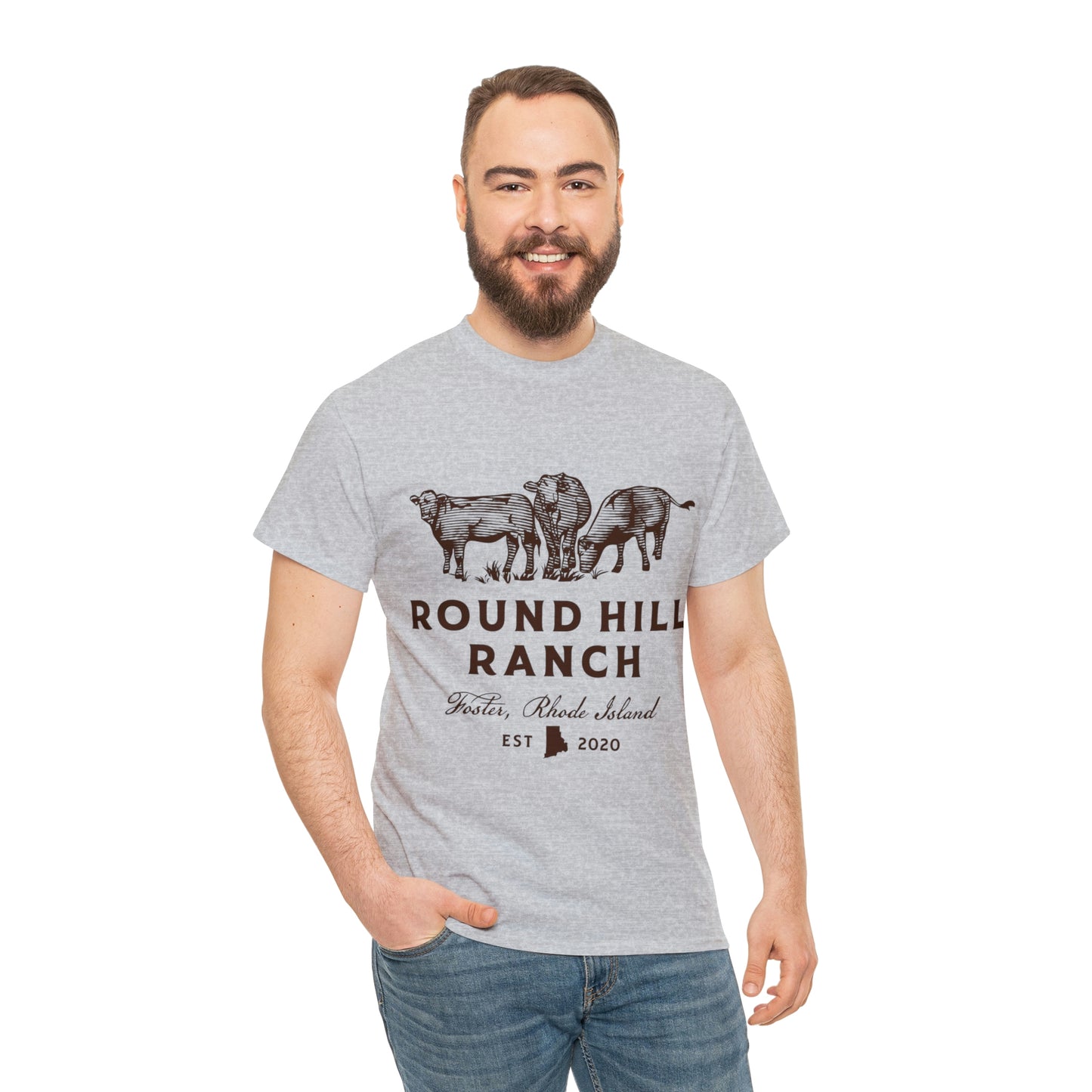 Round Hill Ranch Cattle Tee