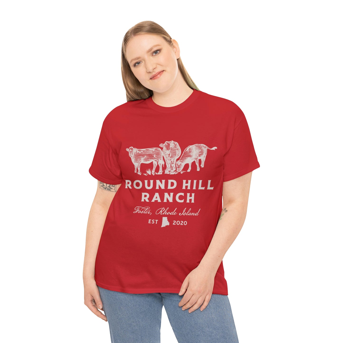 Round Hill Ranch Cattle Tee