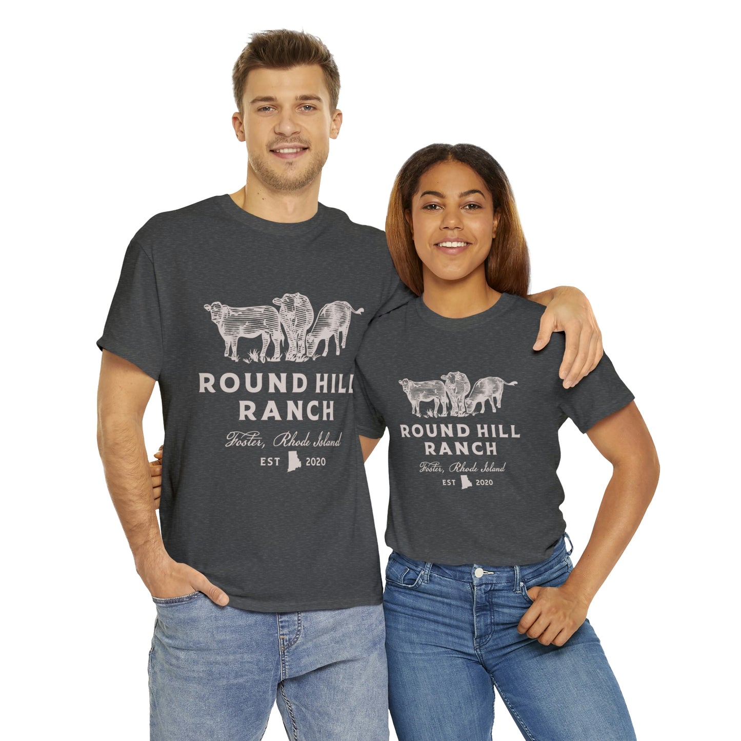Round Hill Ranch Cattle Tee