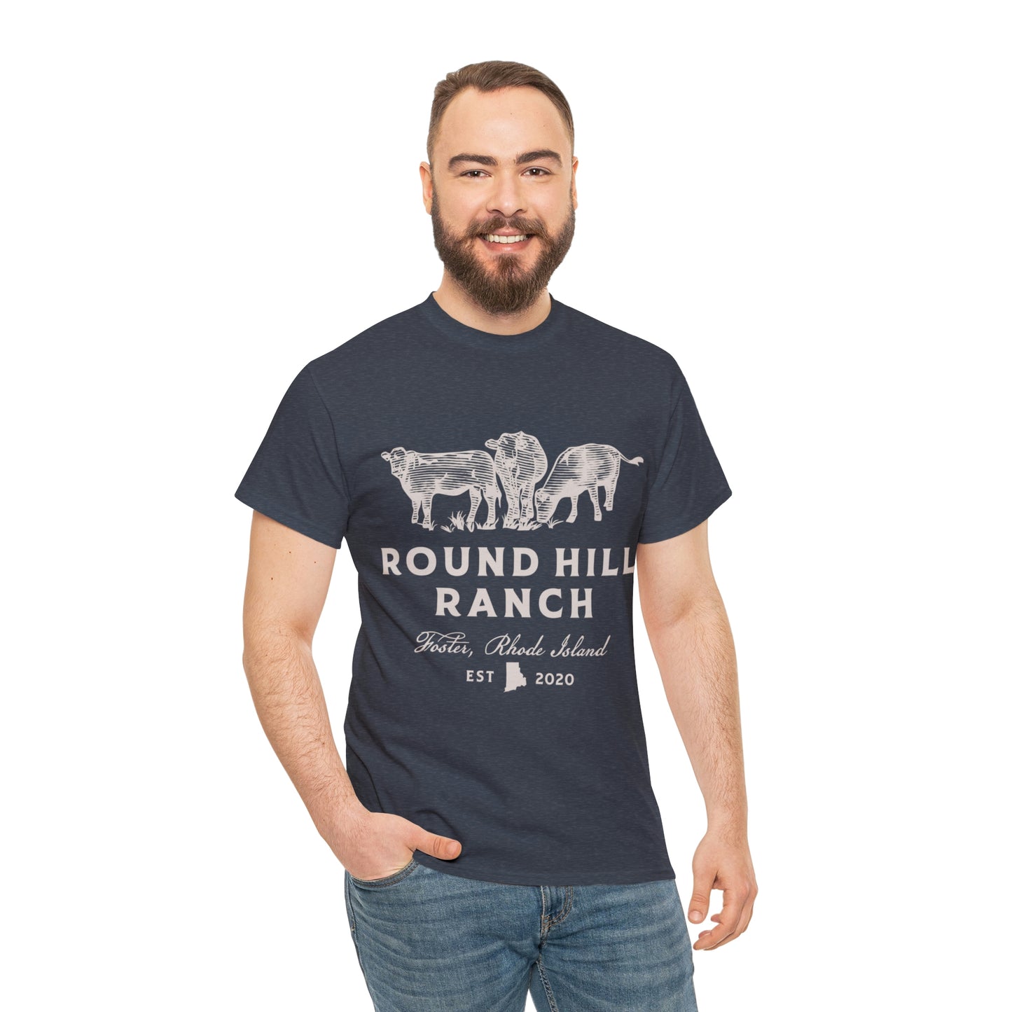 Round Hill Ranch Cattle Tee