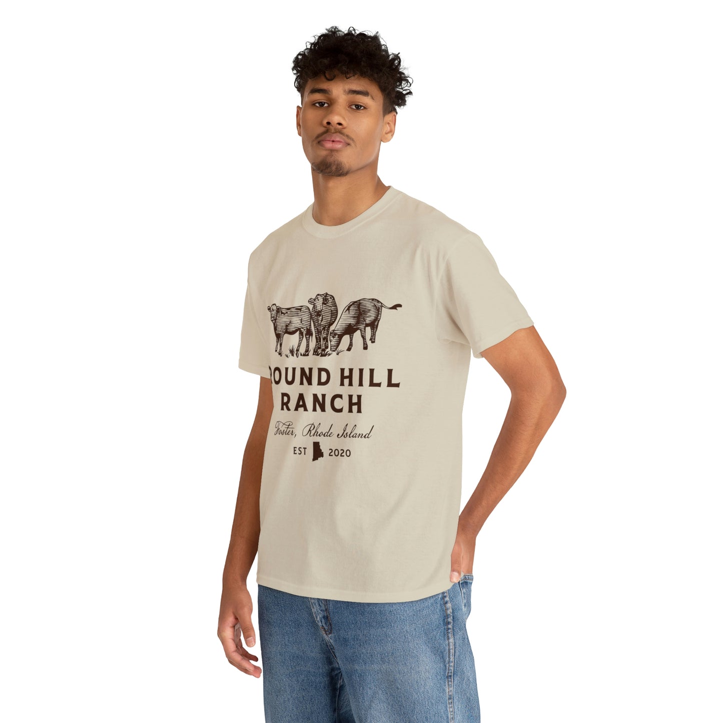 Round Hill Ranch Cattle Tee