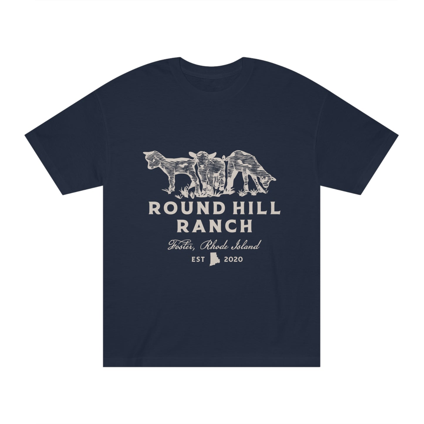 Round Hill Ranch Goat Tee
