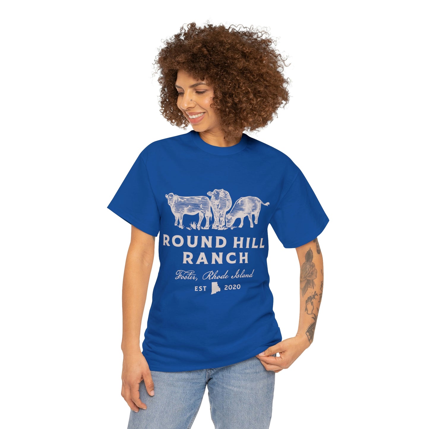 Round Hill Ranch Cattle Tee