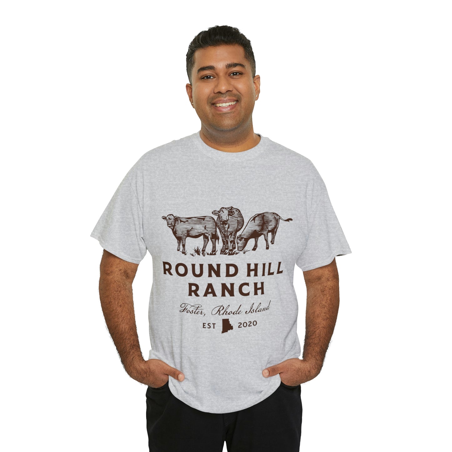 Round Hill Ranch Cattle Tee