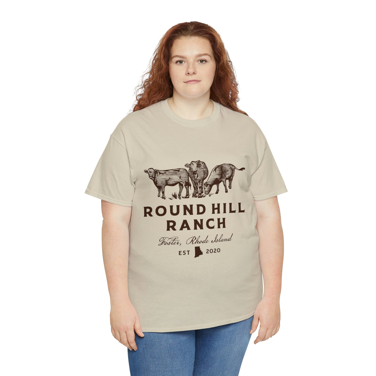 Round Hill Ranch Cattle Tee