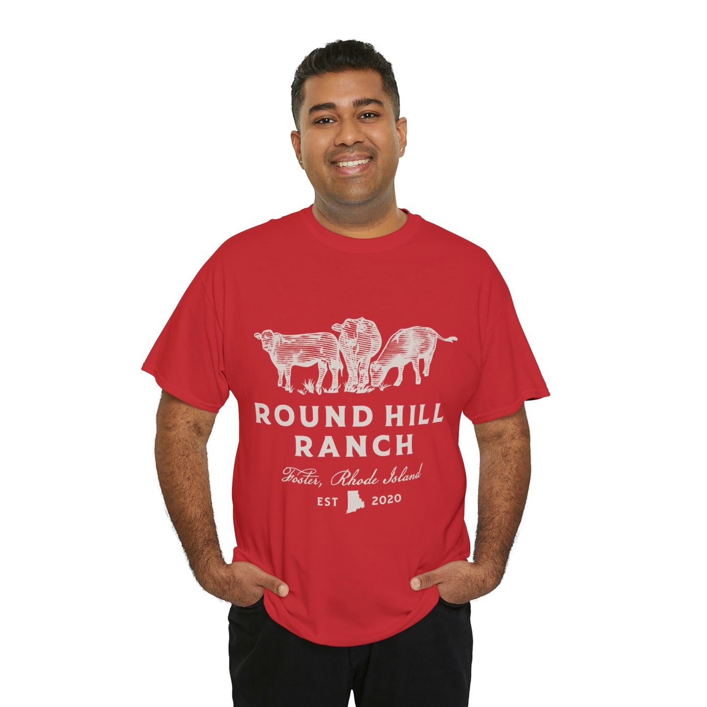 Round Hill Ranch Cattle Tee