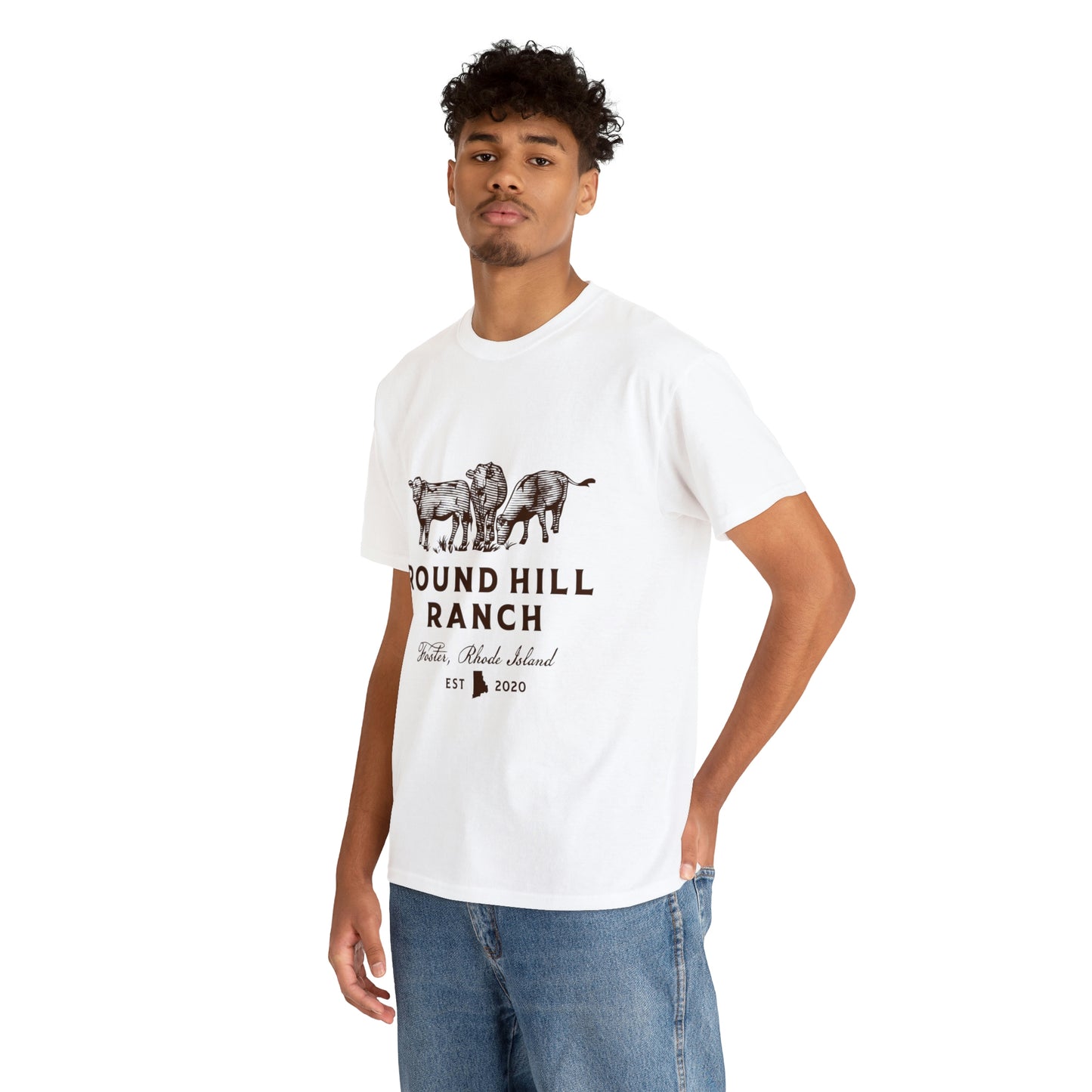 Round Hill Ranch Cattle Tee