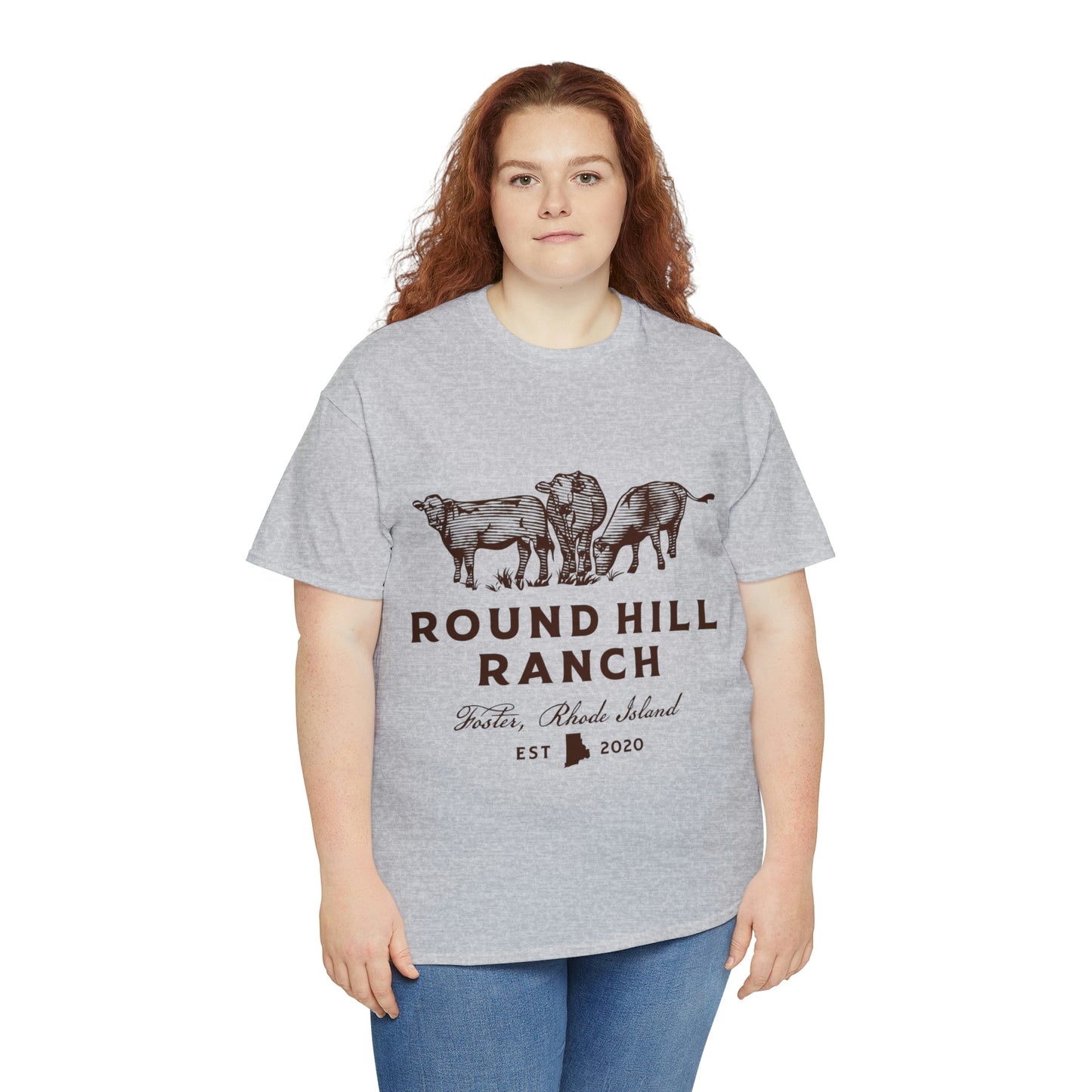 Round Hill Ranch Cattle Tee