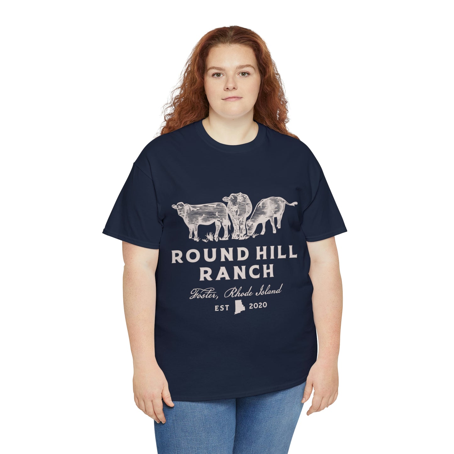 Round Hill Ranch Cattle Tee