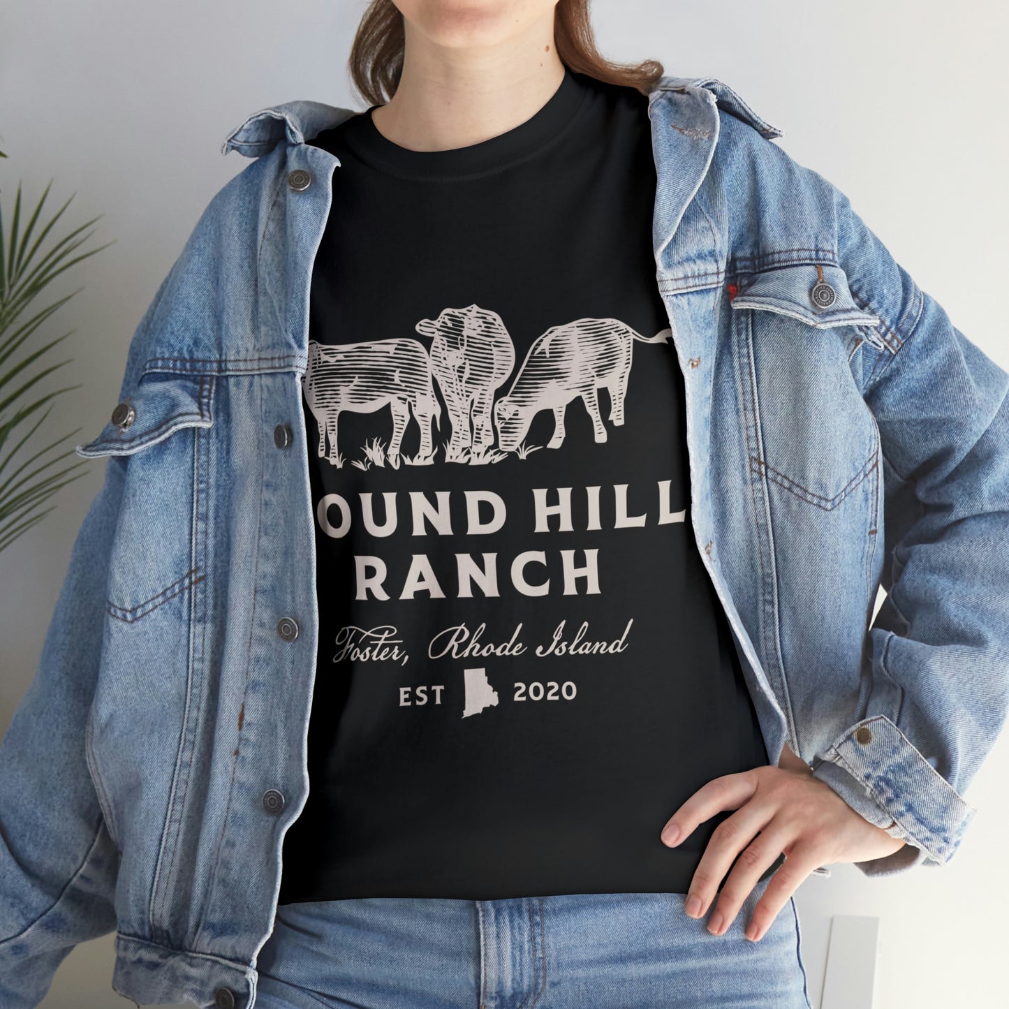 Round Hill Ranch Cattle Tee