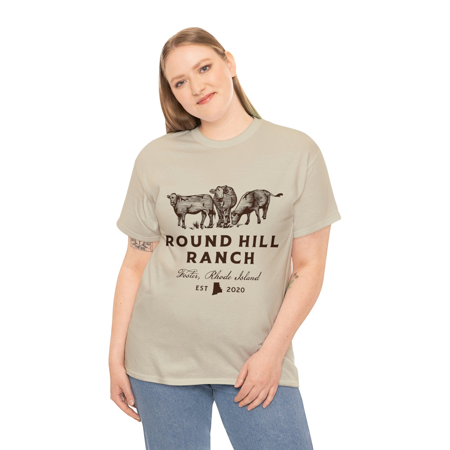 Round Hill Ranch Cattle Tee