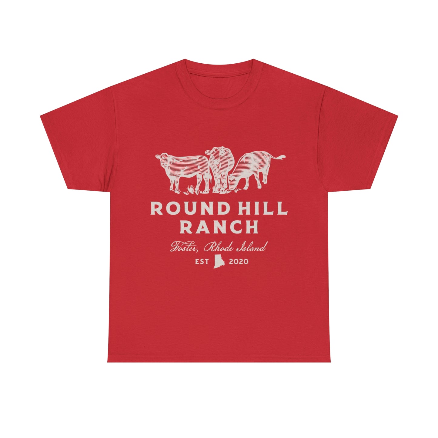 Round Hill Ranch Cattle Tee
