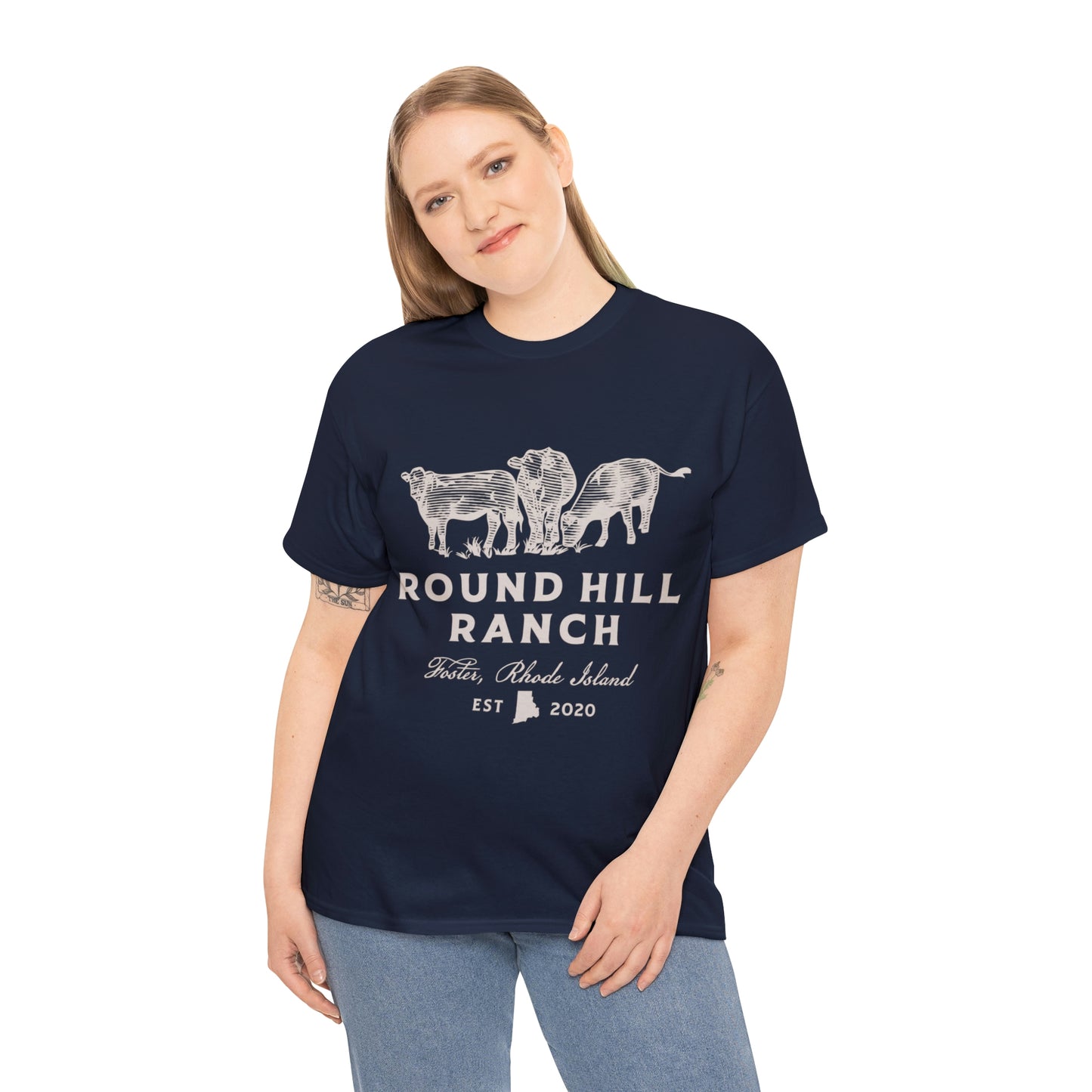 Round Hill Ranch Cattle Tee