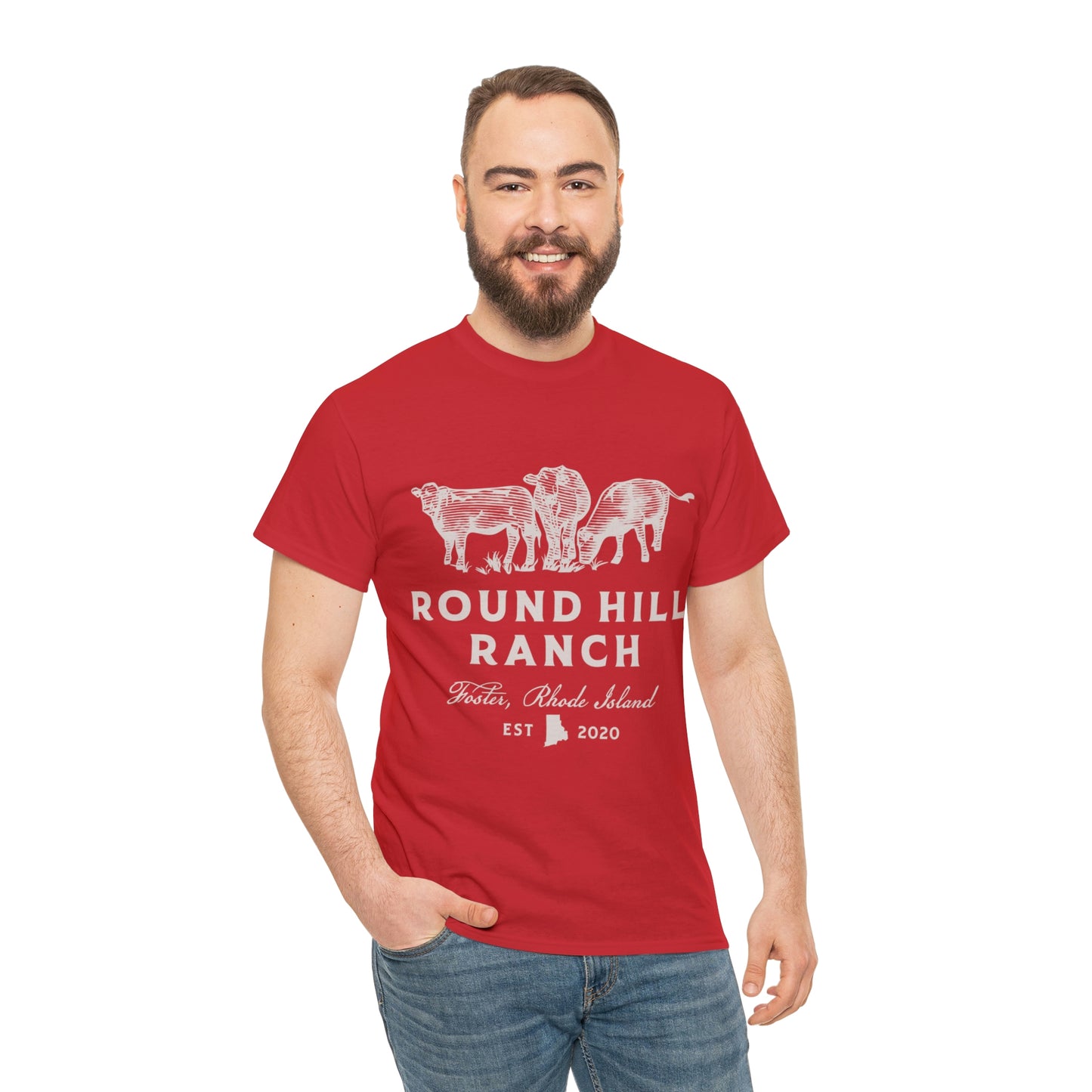 Round Hill Ranch Cattle Tee
