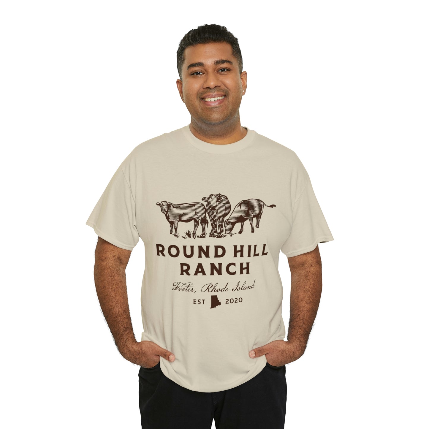 Round Hill Ranch Cattle Tee