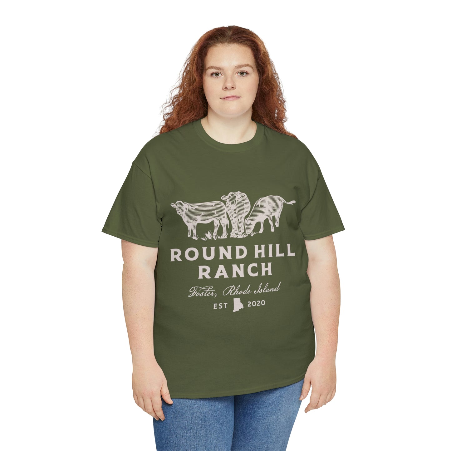 Round Hill Ranch Cattle Tee