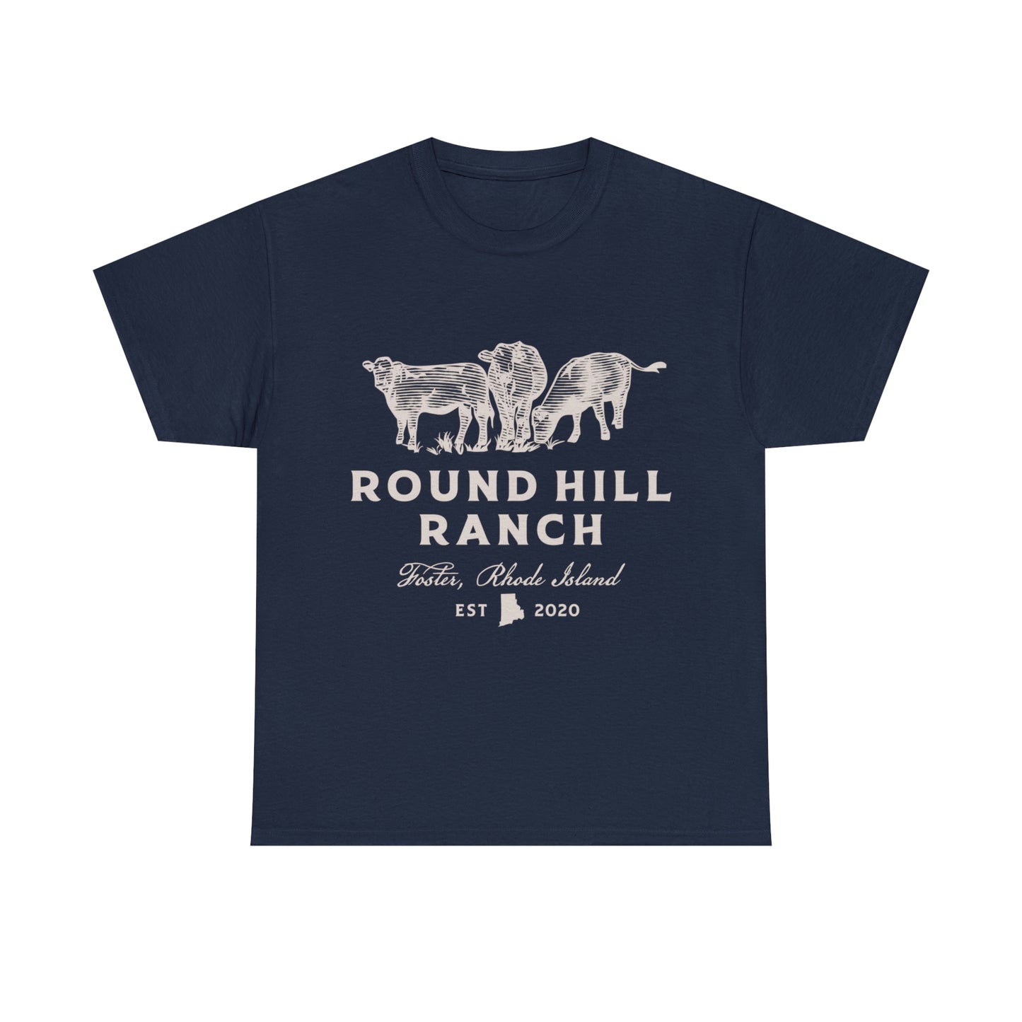 Round Hill Ranch Cattle Tee
