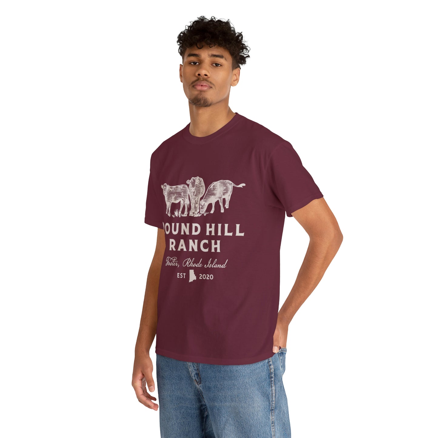 Round Hill Ranch Cattle Tee