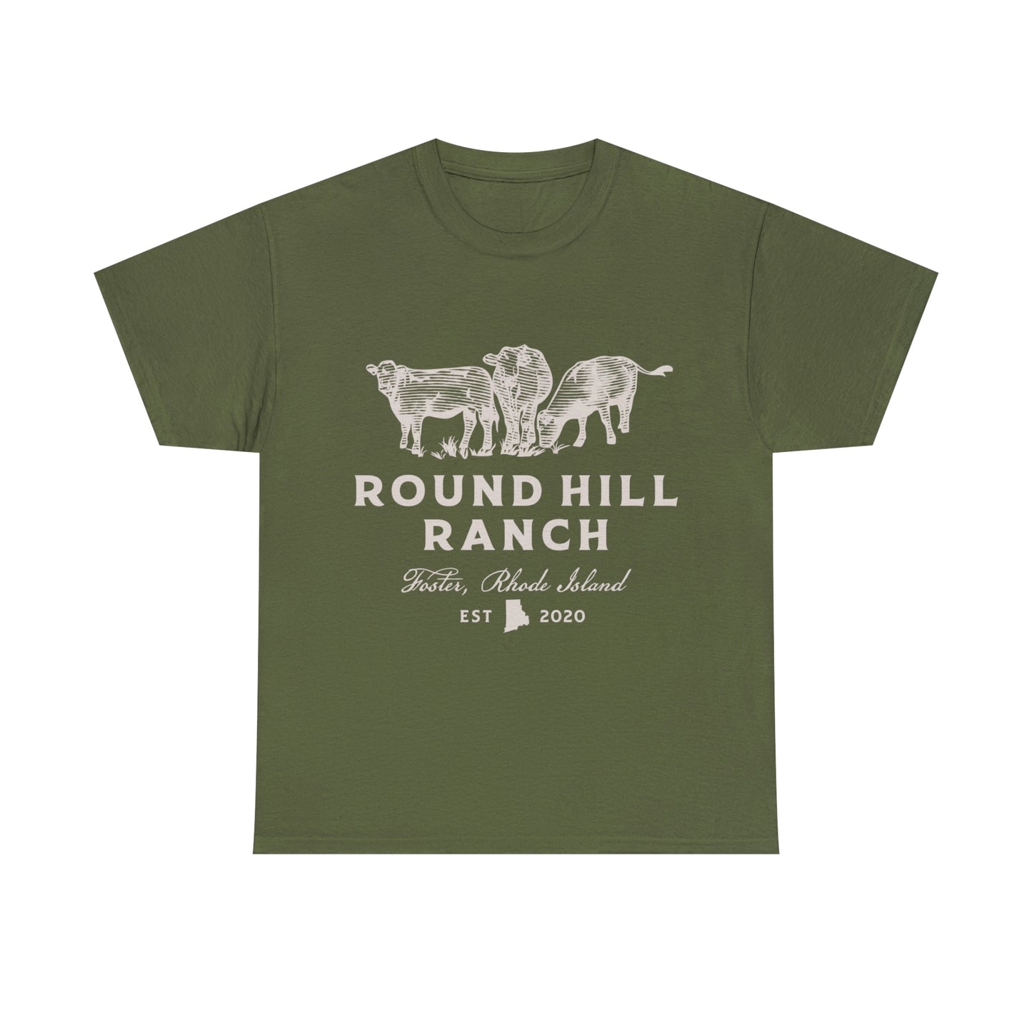 Round Hill Ranch Cattle Tee
