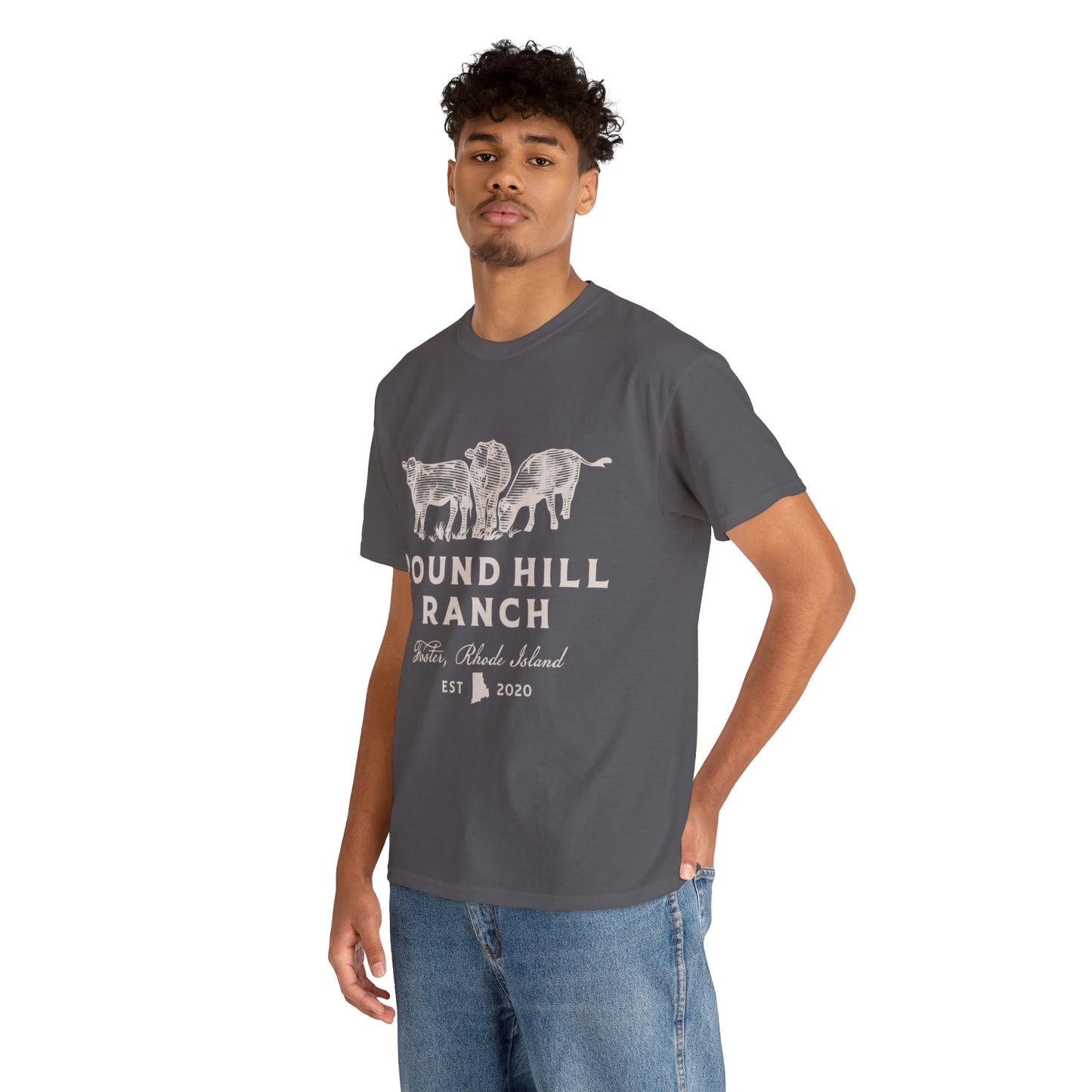 Round Hill Ranch Cattle Tee