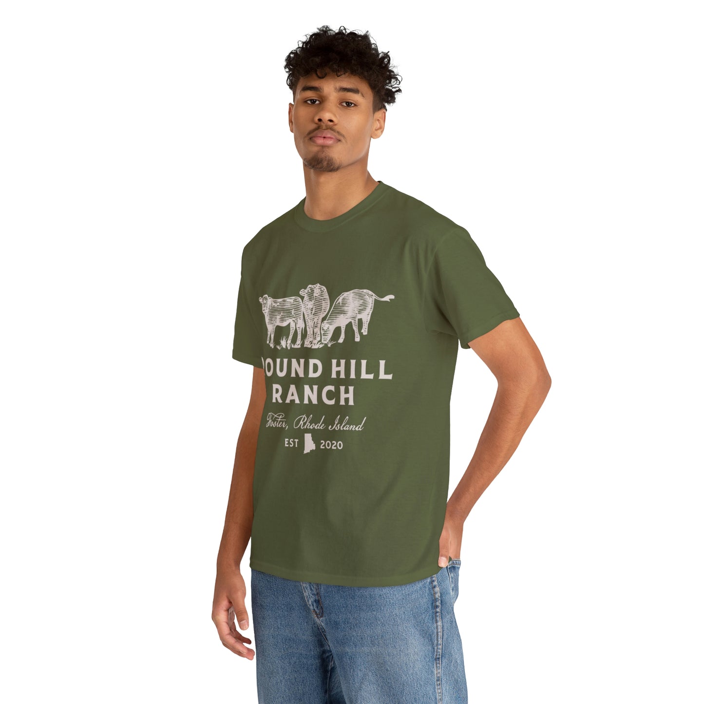 Round Hill Ranch Cattle Tee