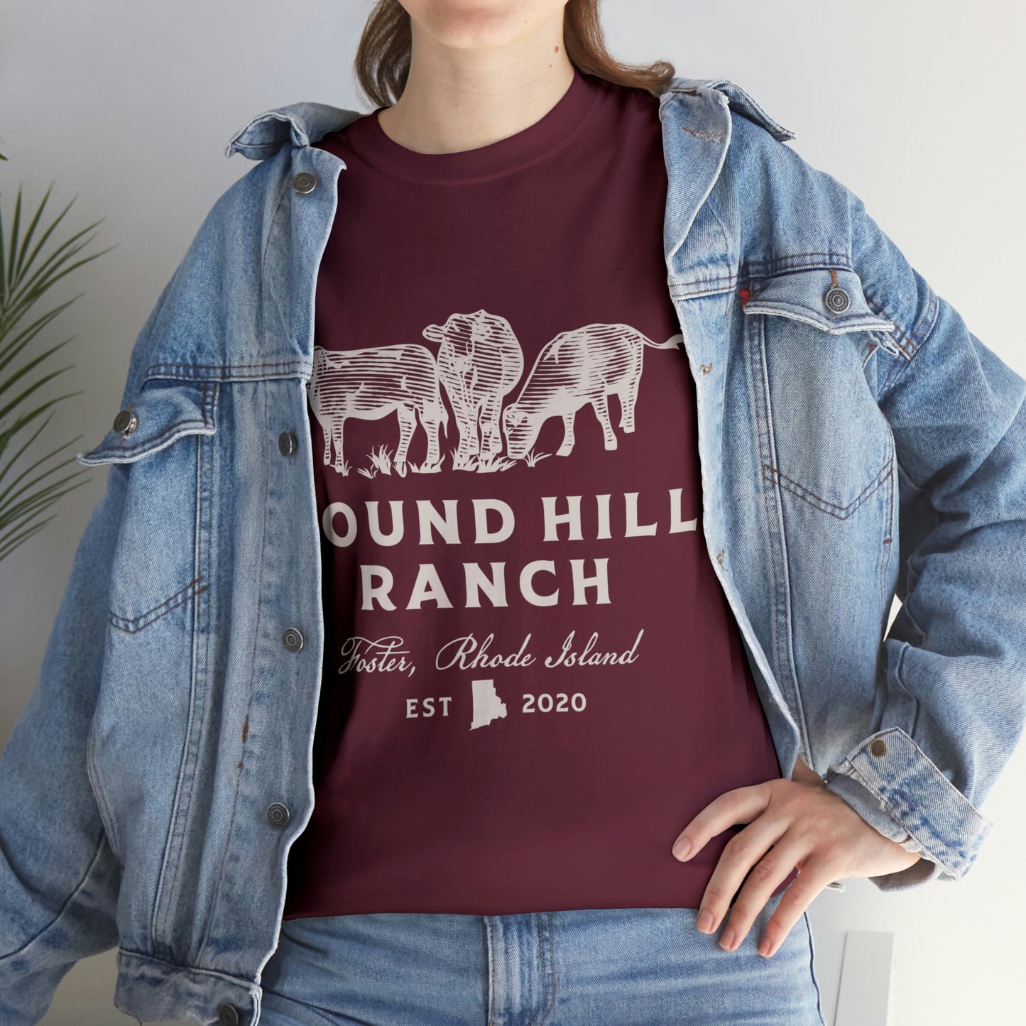 Round Hill Ranch Cattle Tee