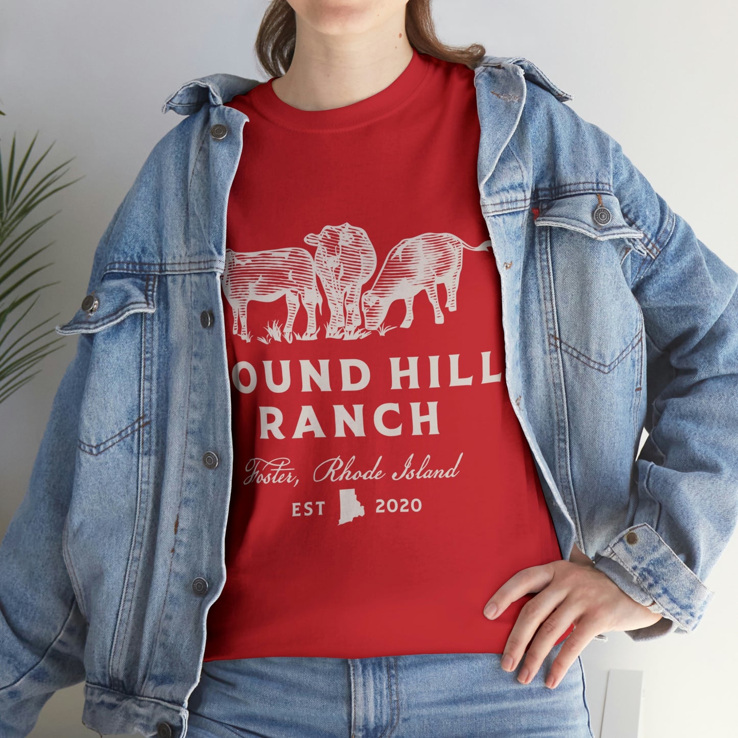 Round Hill Ranch Cattle Tee