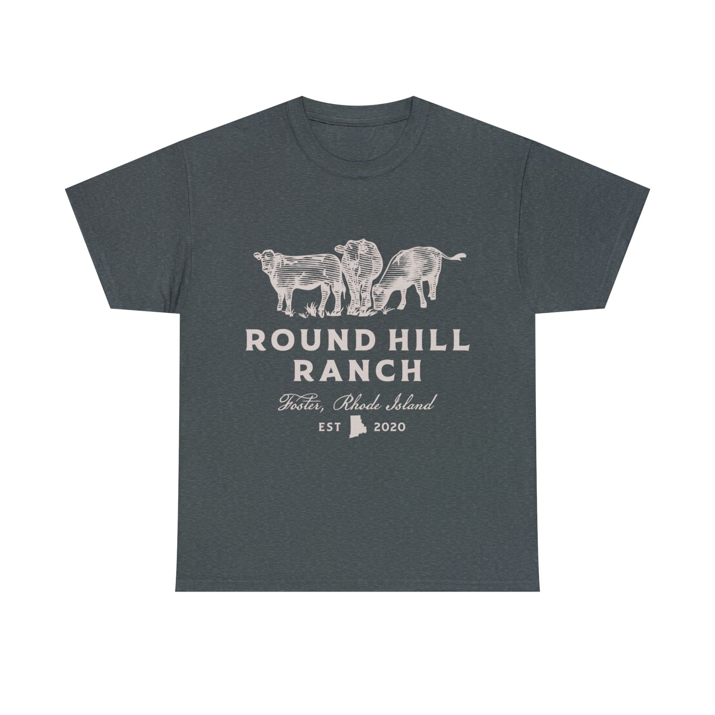 Round Hill Ranch Cattle Tee
