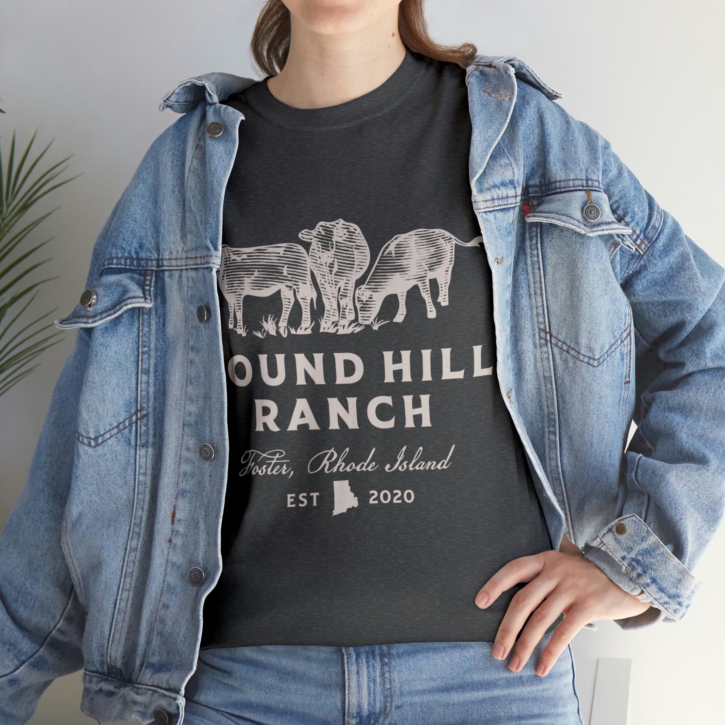 Round Hill Ranch Cattle Tee